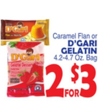 Bravo Supermarkets D'gari gelatin offer