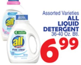 Bravo Supermarkets All liquid detergent offer