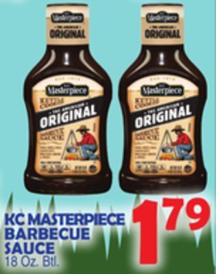 Bravo Supermarkets Kc masterpiece barbecue sauce offer