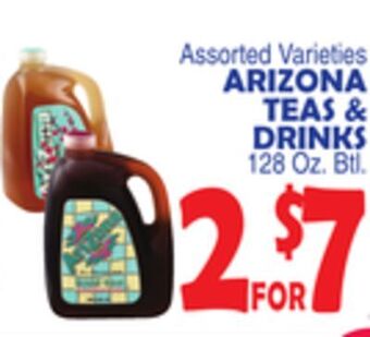 Bravo Supermarkets Arizona teas & drinks offer