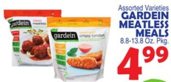 Bravo Supermarkets Gardein meatless meals offer