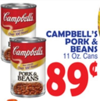 Bravo Supermarkets Campbell's pork & beans offer