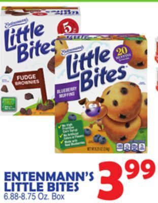 Bravo Supermarkets Entenmann's little bites offer