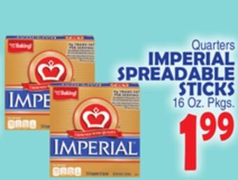 Bravo Supermarkets Imperial spreadable sticks offer