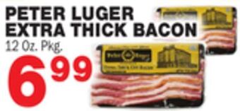 Bravo Supermarkets Peter luger extra thick bacon offer