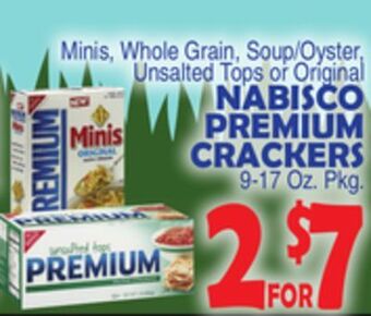 Bravo Supermarkets Nabisco premium crackers offer