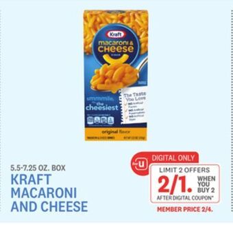 Kings Food Markets Kraft macaroni and cheese offer
