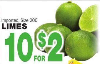 Bravo Supermarkets Limes offer