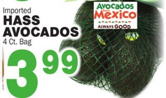 Bravo Supermarkets Hass avocados offer