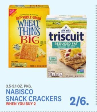 Kings Food Markets Nabisco snack crackers offer