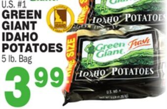 Bravo Supermarkets Green giant idaho potatoes offer