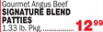 Bravo Supermarkets Gourmet angus beef signature blend patties offer