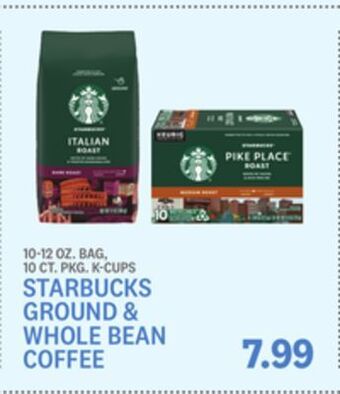 Kings Food Markets Starbucks ground & whole bean coffee offer