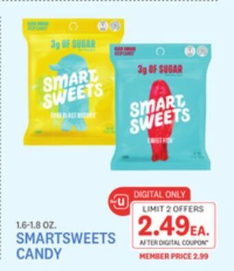 Kings Food Markets Smartsweets candy offer