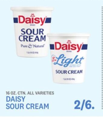 Kings Food Markets Daisy sour cream offer