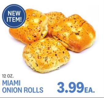 Kings Food Markets Miami onion rolls offer