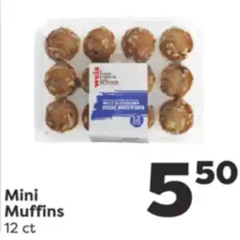 Weis Markets Mini muffins offer