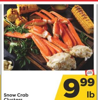 Weis Markets Snow crab clusters offer