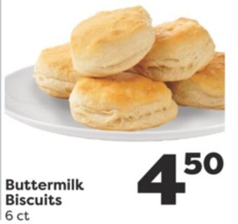 Weis Markets Buttermilk biscuits offer