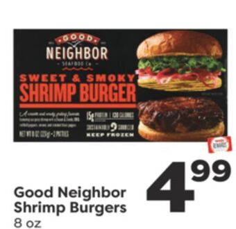 Weis Markets Good neighbor shrimp burgers offer