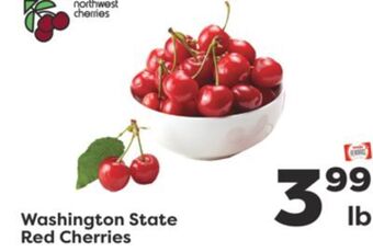 Weis Markets Washington state red cherries offer