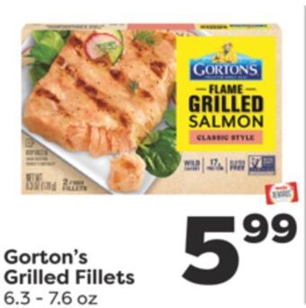 Weis Markets Gorton's grilled fillets offer