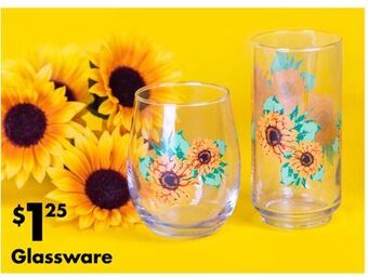 Dollar Tree Glassware offer