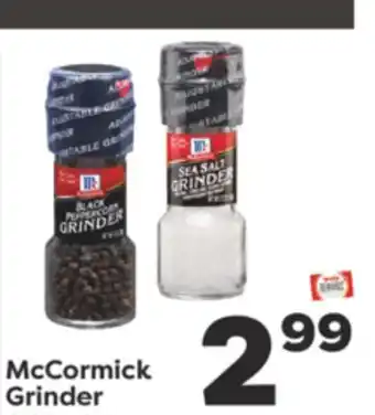 Weis Markets Mccormick grinder offer