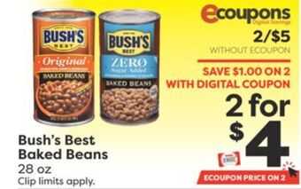 Weis Markets Bush's best baked beans offer