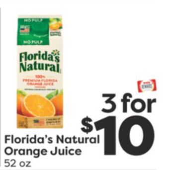 Weis Markets Florida's natural orange juice offer