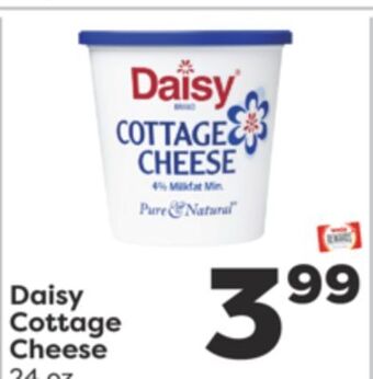 Weis Markets Daisy cottage cheese offer
