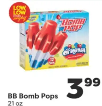 Weis Markets Bb bomb pops offer
