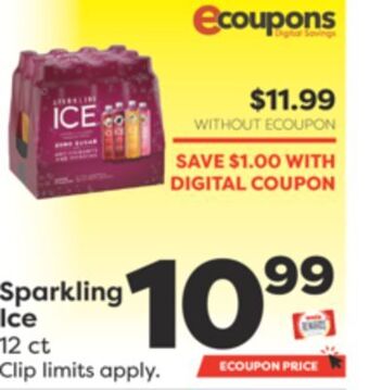 Weis Markets Sparkling ice offer