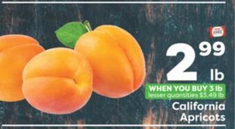 Weis Markets California apricots offer