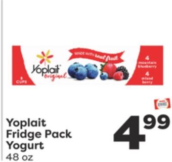 Weis Markets Yoplait fridge pack yogurt offer