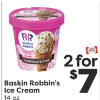 Weis Markets Baskin robbin's ice cream offer