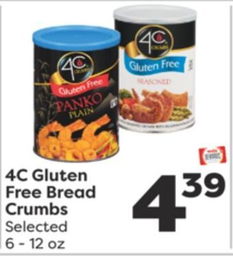 Weis Markets 4c gluten free bread crumbs offer