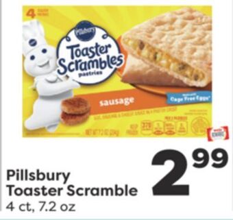 Weis Markets Pillsbury toaster scramble offer