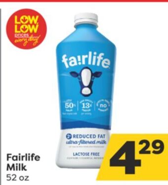 Weis Markets Fairlife milk offer