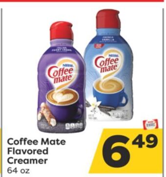 Weis Markets Coffee mate flavored creamer offer