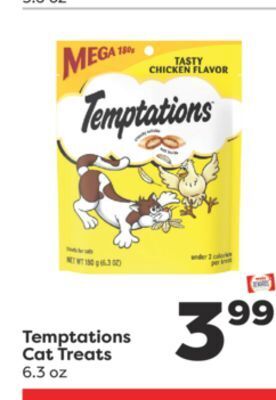 Weis Markets Temptations cat treats offer