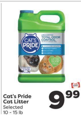 Weis Markets Cat's pride cat litter offer