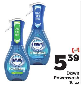 Weis Markets Dawn powerwash offer