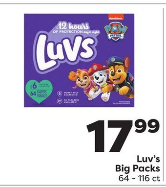 Weis Markets Luv's big packs offer