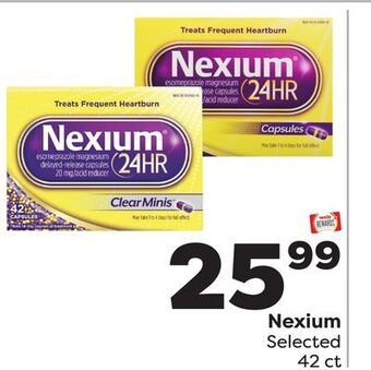 Weis Markets Nexium offer