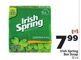 Weis Markets Irish spring bar soap offer