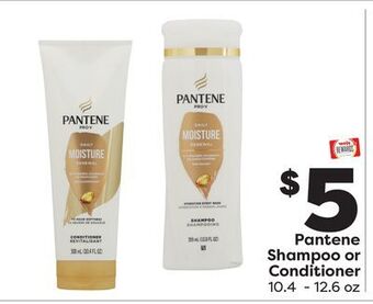 Weis Markets Pantene shampoo or conditioner offer
