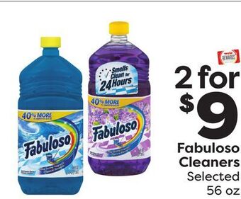 Weis Markets Fabuloso cleaners offer