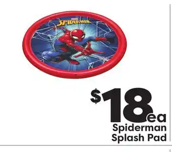 Weis Markets Spiderman splash pad offer
