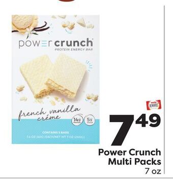 Weis Markets Power crunch multi packs offer